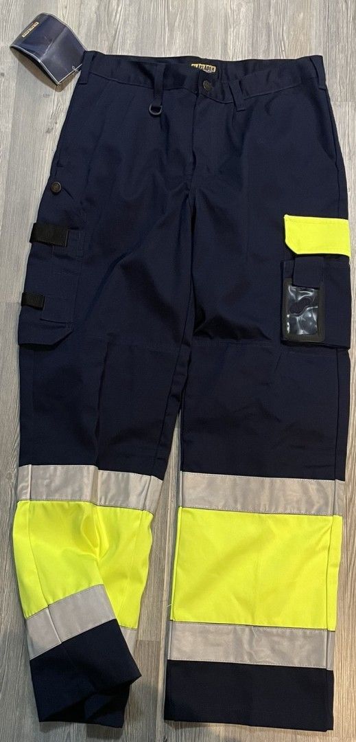 Blåkläder highvis työhousut - koko D92 - uudet