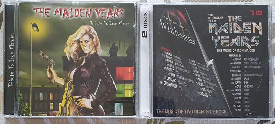Iron Maiden & Whitesnake Tribuutti cd:eet