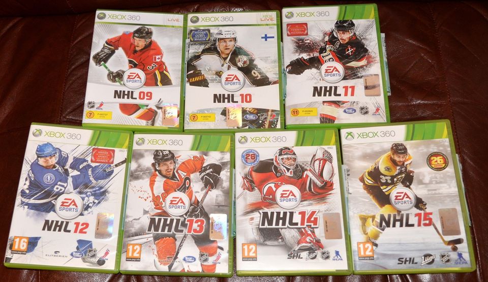 NHL Xbox 360 pelejä