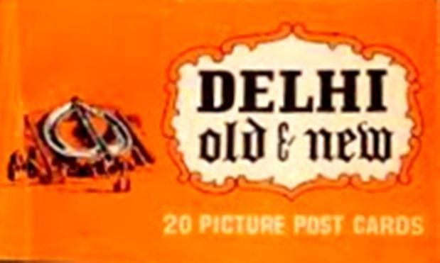 Delhi Old and New-Vintage Book of 20 Colour Postca