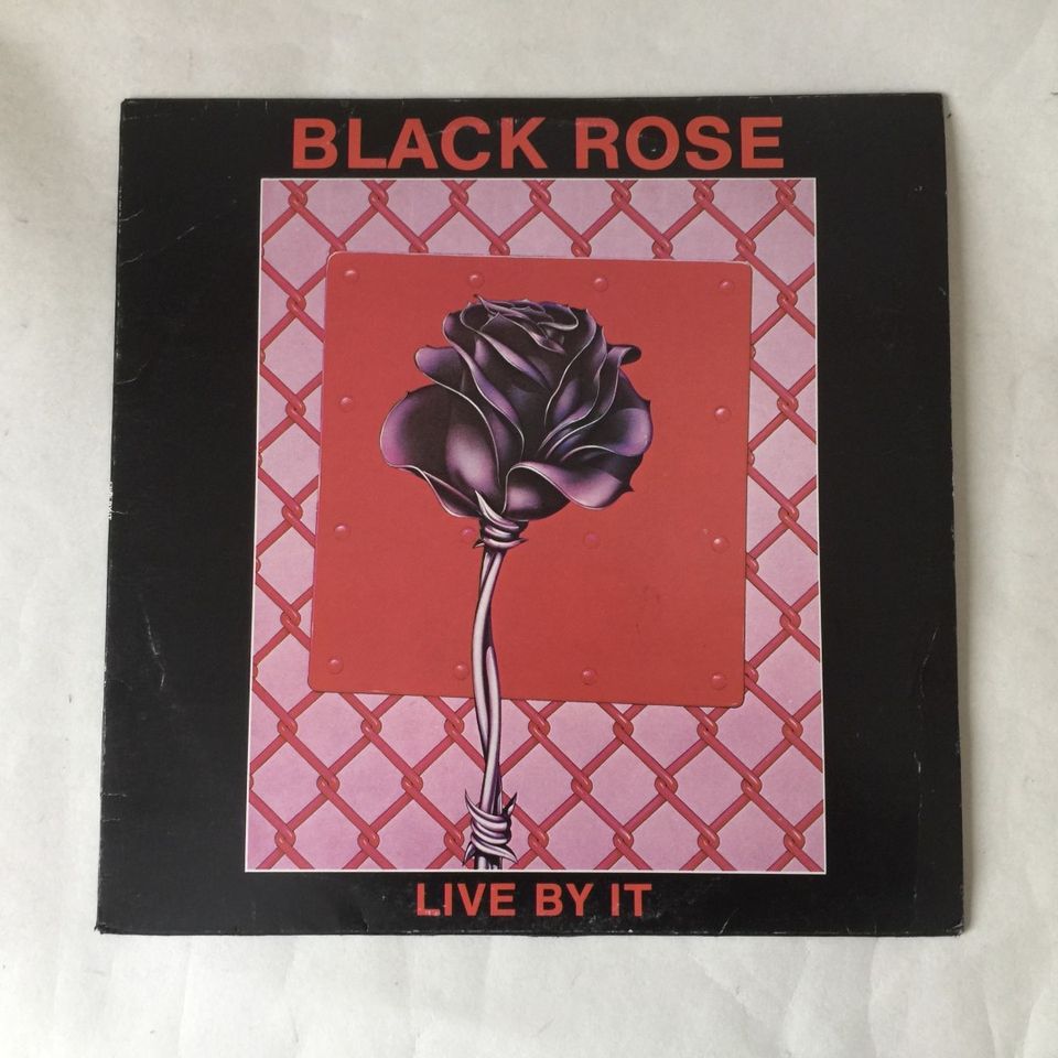BLACK ROSE Live By It LP 13€