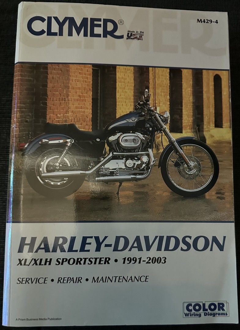 H-D XL/XLH Sportster 1991   2003 korjausopas - Clymer M429-4