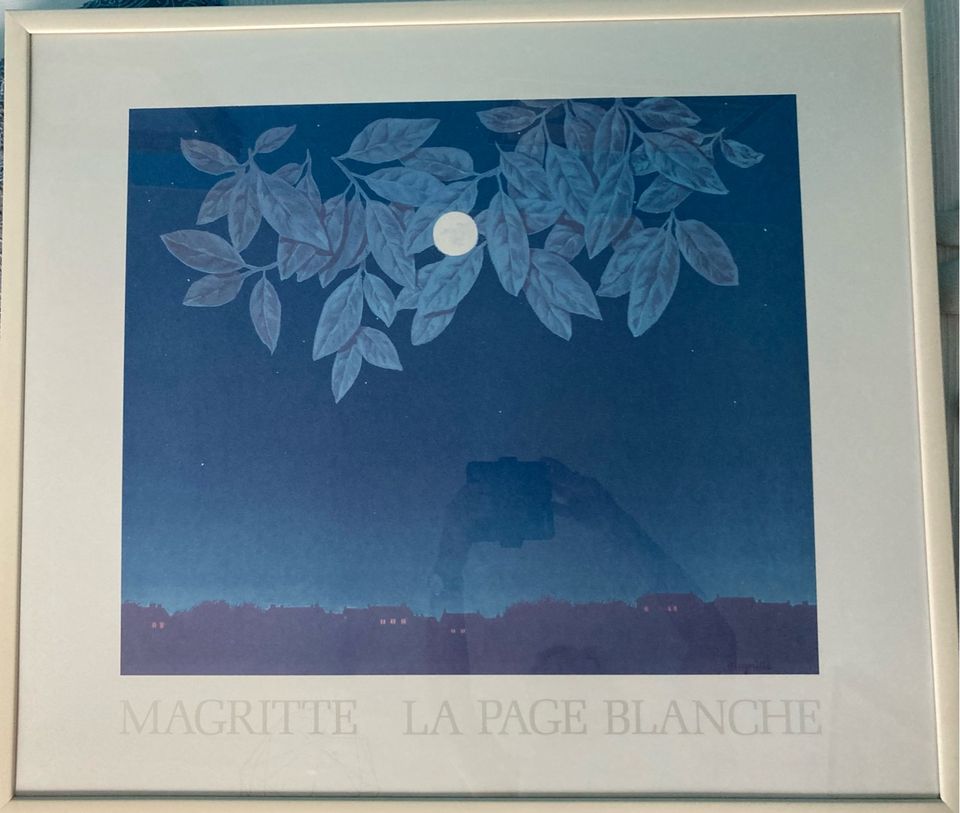 Magritten taulu, painokuva