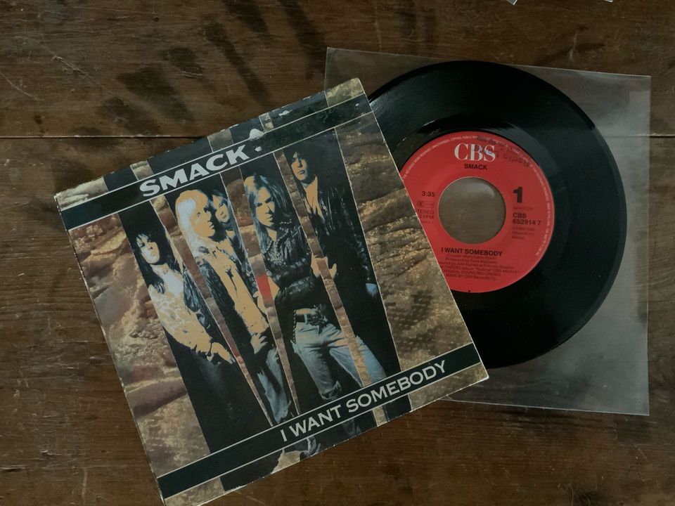 SMACK I Want Somebody 7" sinkku