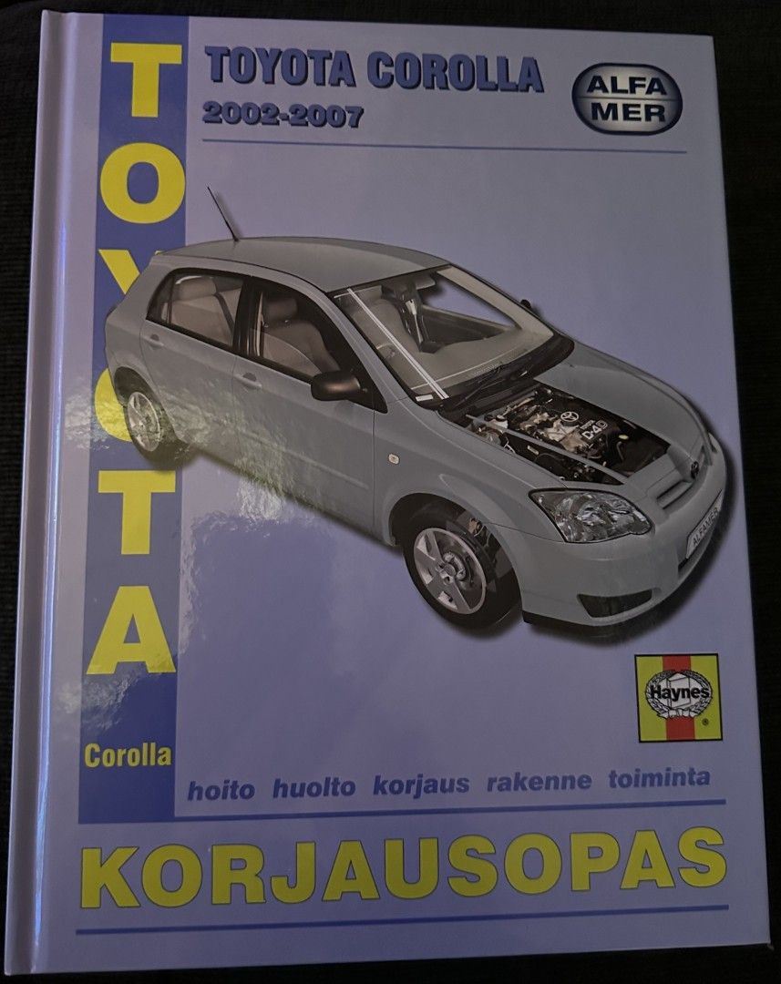 Toyota Corolla 2002 - 2007 korjausopas - Alfamer S277