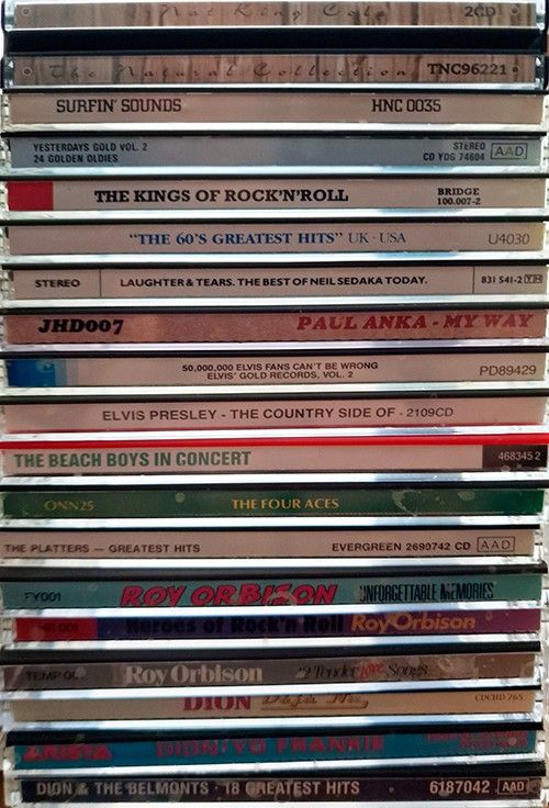 Paljon CD levyjä. 50-90-luku.Koti- ja ulkomaisia