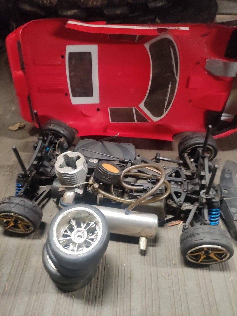 Nitro RC auto