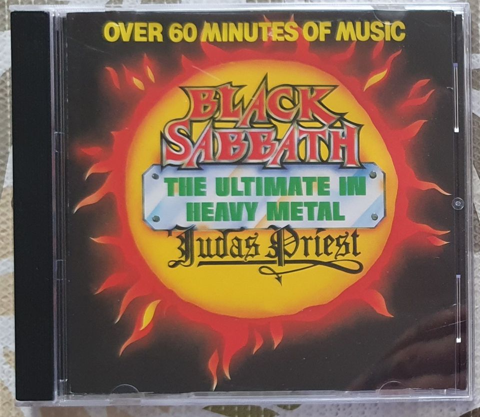 Black Sabbath / Judas Priest - CD [RARE] Aus/Nzl