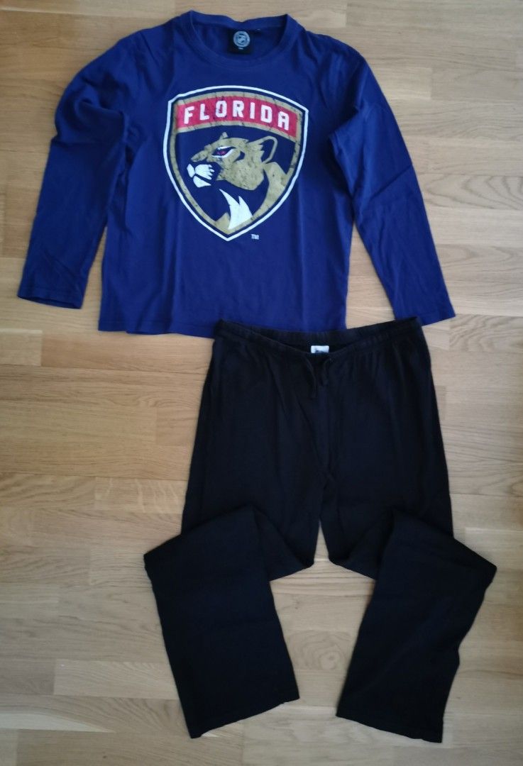 NHL Florida Panthers pyjama 160 cm - uudenveroinen