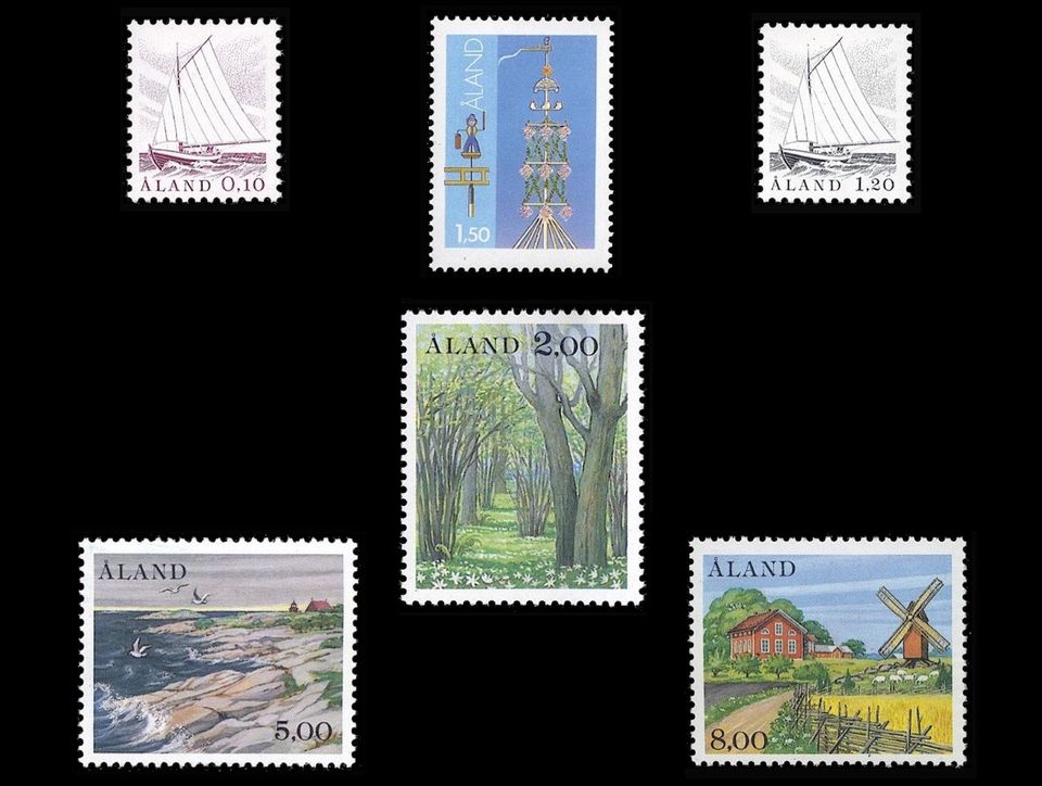 Åland 1985 ( vuosilajitelma ) postituore