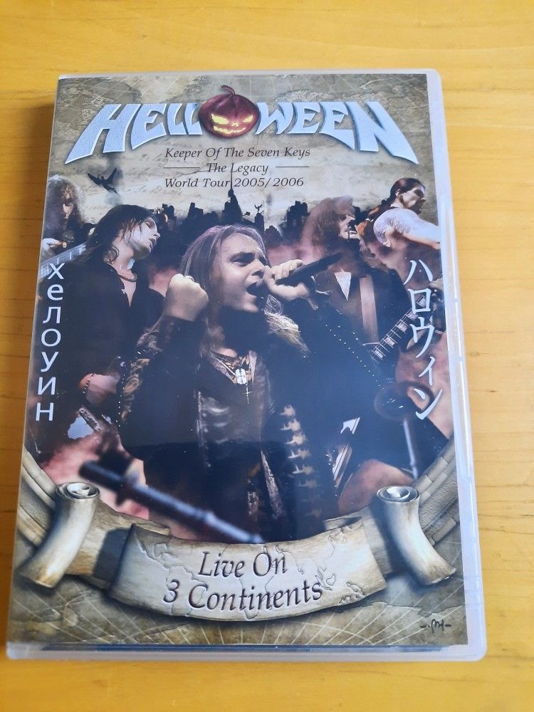 Helloween, Live On 3 continents dvd