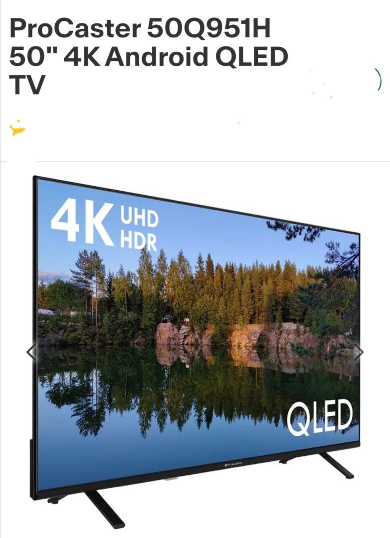 Procaster 50Q951H QLED 4K UHD ANDROID SMART TV