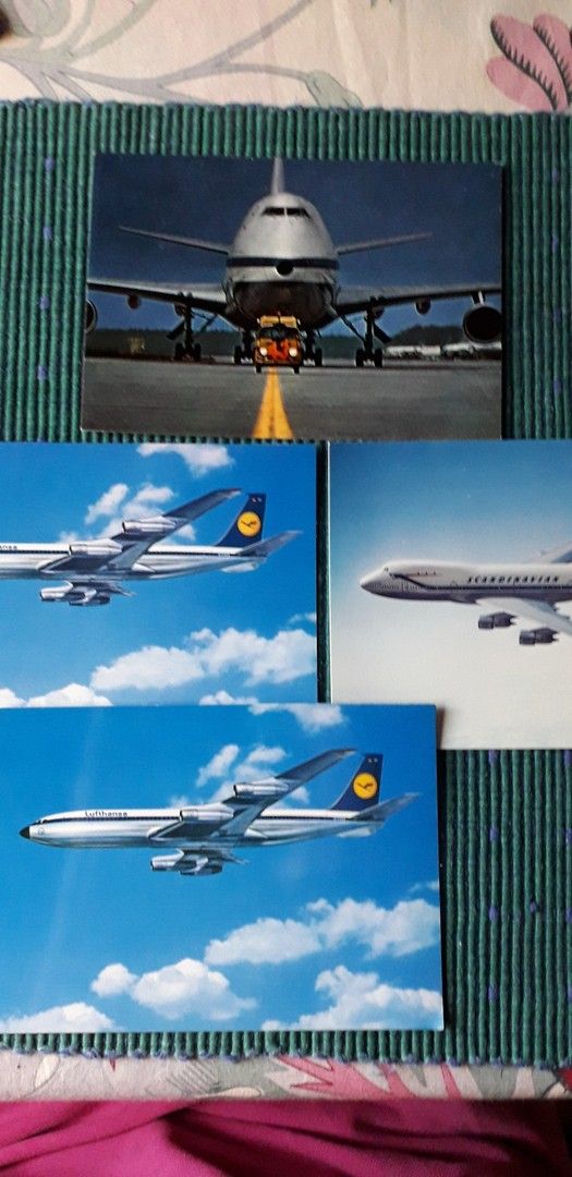 Lufthansa ja SAS kortteja