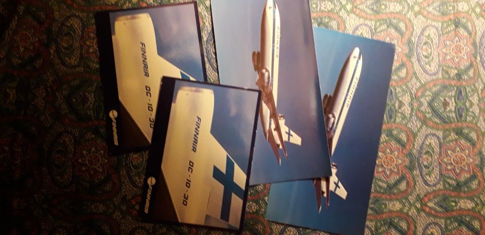 Finnair DC 10 kortteja