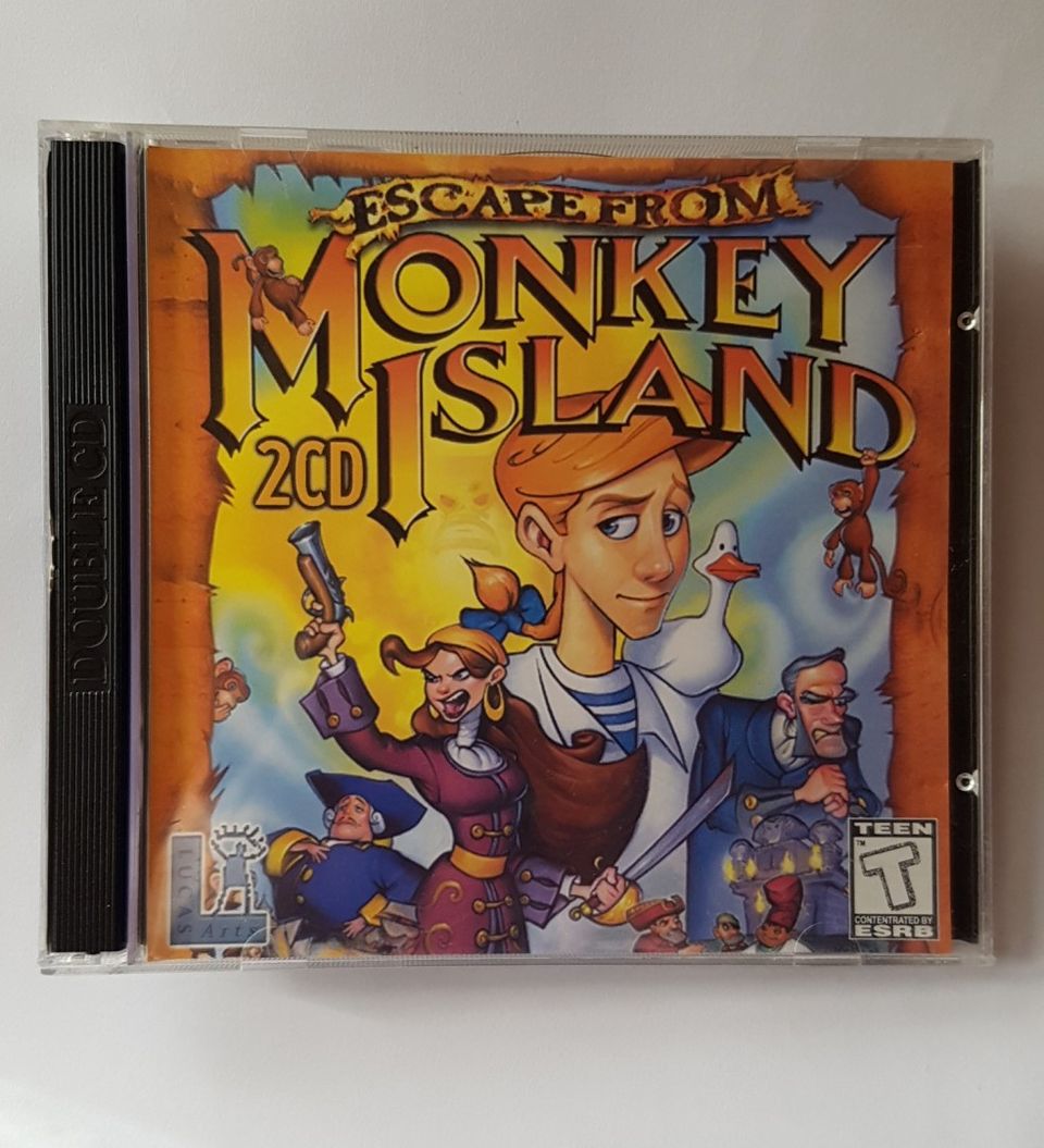 PC cd-rom peli Escape from Monkey Island