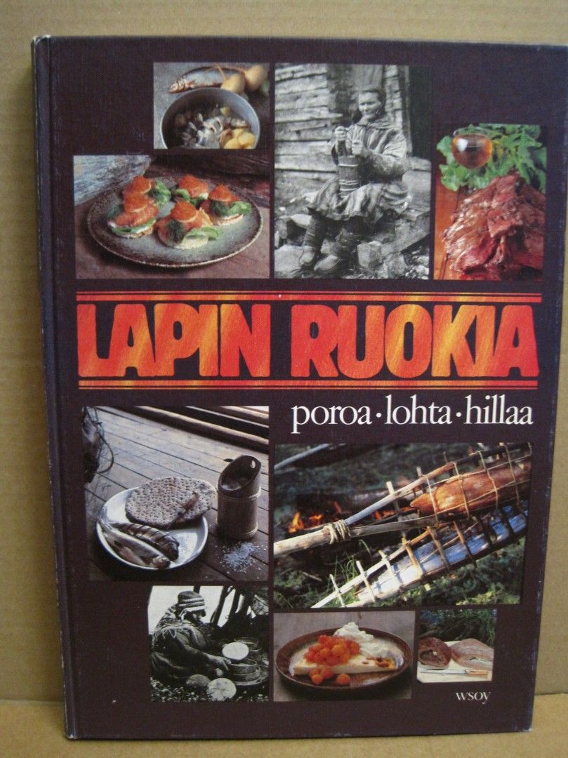 Lapin ruokia - Poroa - Lohta - Hillaa