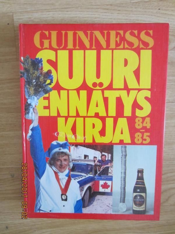 Guinness suuri ennätyskirja 1984-85, 286 siv. suom