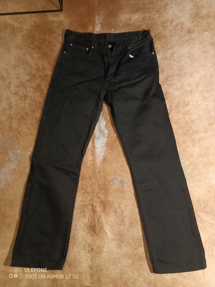 Levis 752 W34/L32 straight leg 100% puuvillaa (vintage)