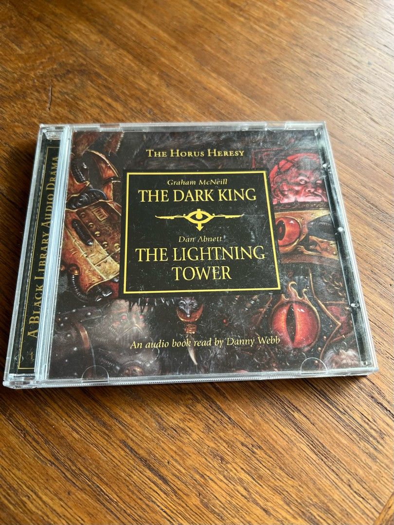 The dark king & the lighting tower äänikirja WH40k