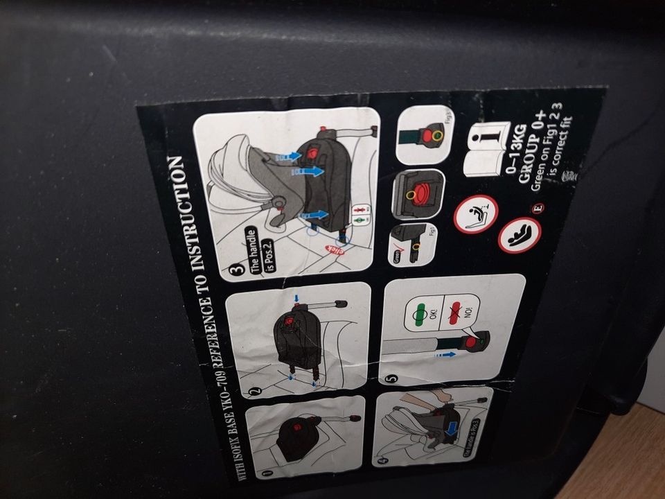 Beemon turvakaukalon isofix kiinnitys telakka