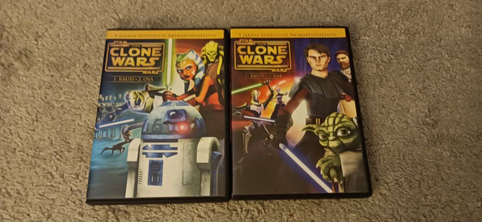 Star Wars: The Clone Wars DVD 1-2