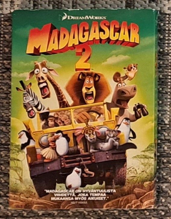 Madagascar 2 dvd