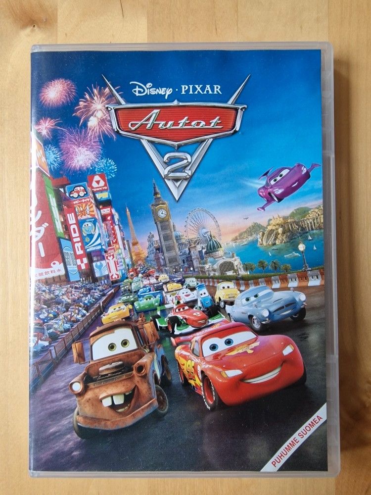 Autot 2 dvd