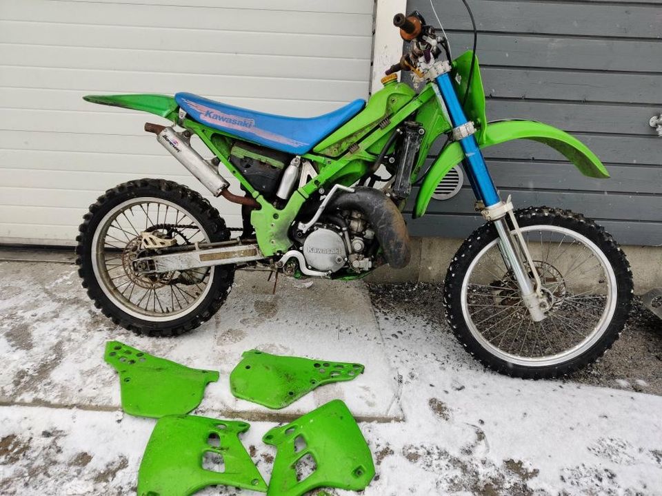 Kawasaki kx250 puretaan