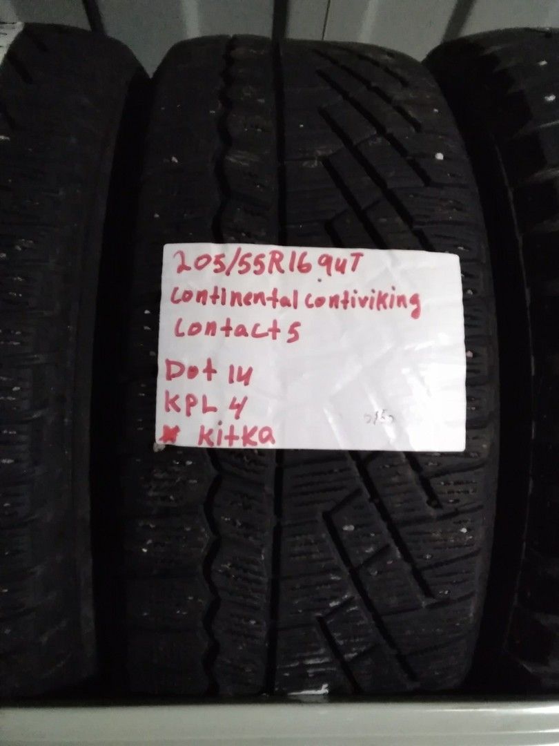 Kitkarenkaat 205/55R16 Continental contiviking