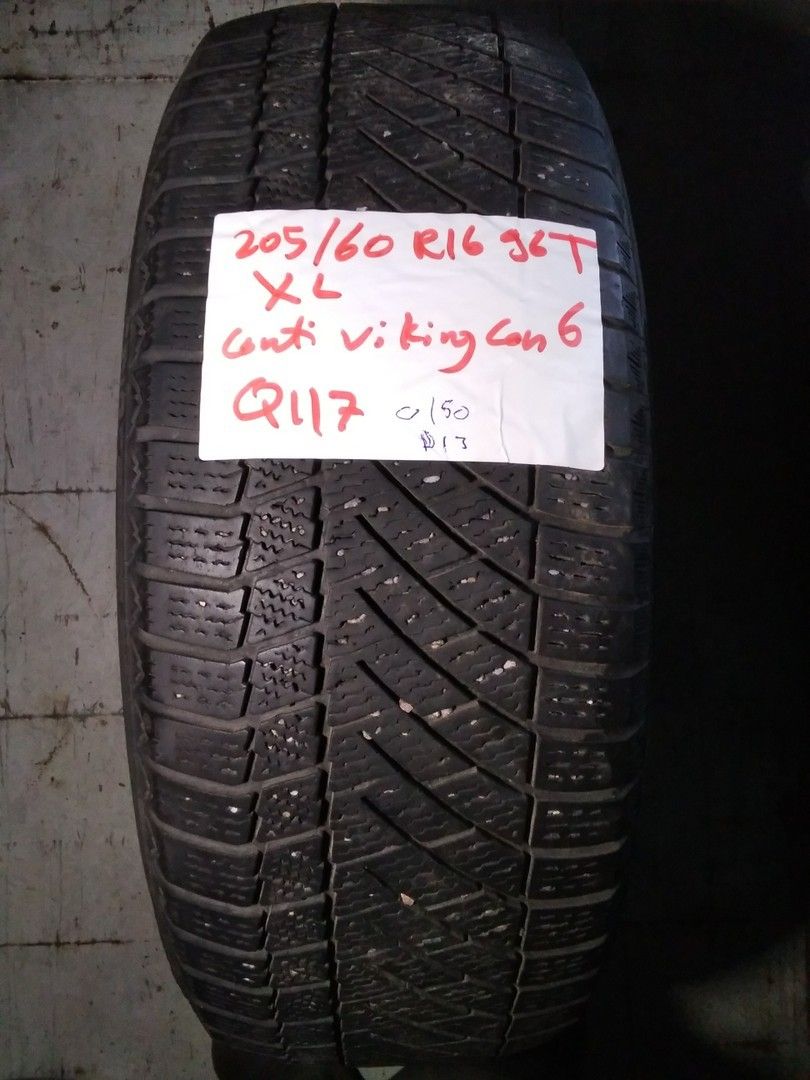 Kitkarenkaat 205/60R16 Continental ContiVikin 1kpl