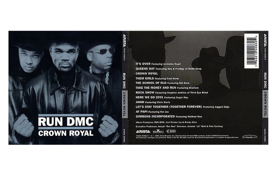 UUSI Run DMC Crown Royal CD (2001) - Ilmainen Toimitus