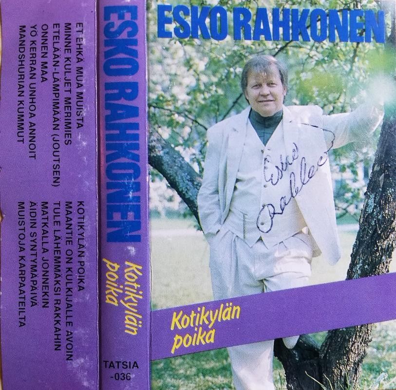 Esko Rahkonen - Kotikylän poikia C-kasetti