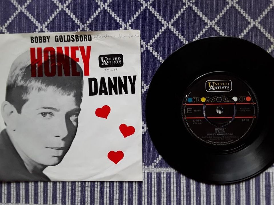 Bobby Goldsboro 7" Honey / Danny