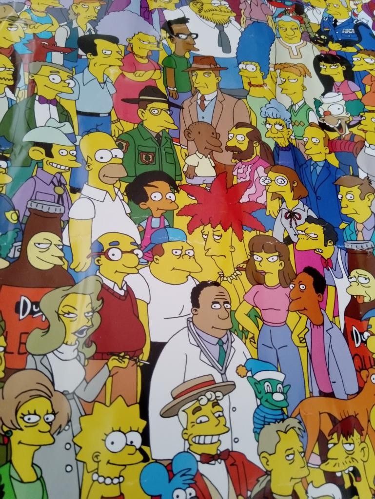 Simpson ym. Julisteita, sarjakuvia 1990-l, Disney keräilylusikat 80-l