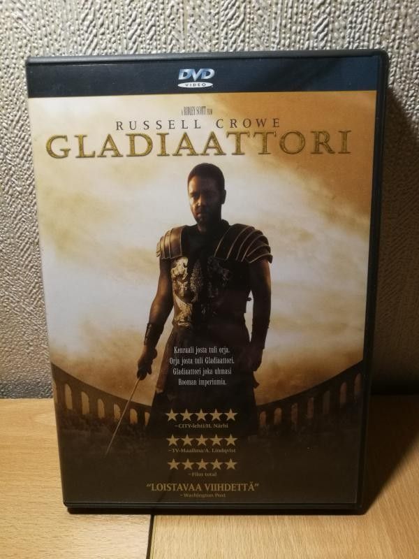 Gladiaattori -dvd