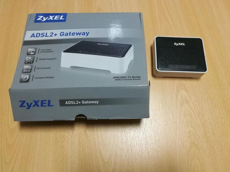 Zyxel AMG1001-T10A -ADSL-modeemi