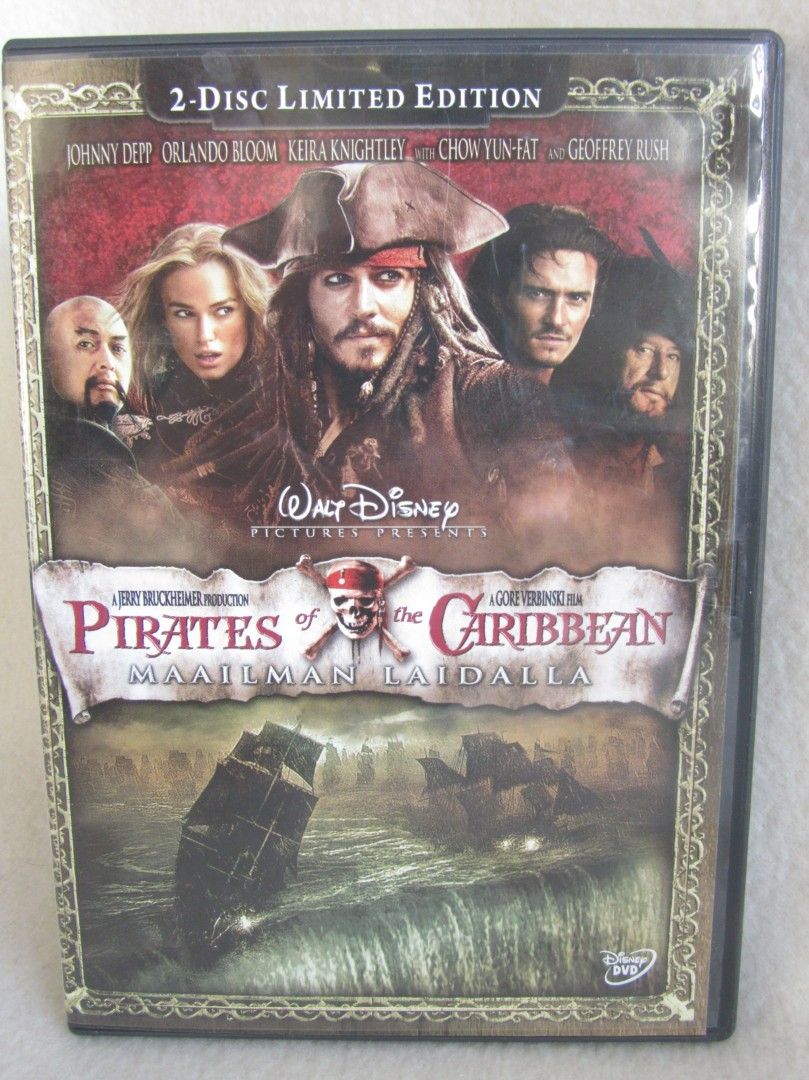 Pirates of the Caribbean : Maailman Laidalla dvd
