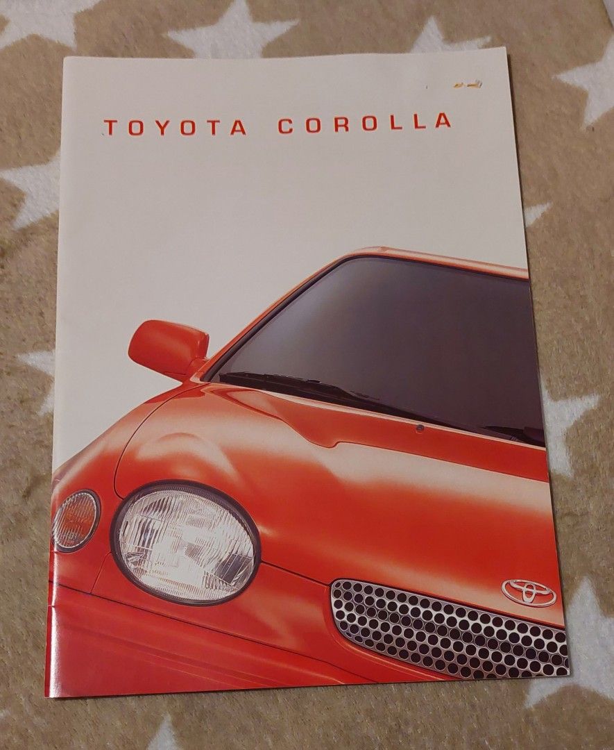 Toyota Corolla esite 1997-1998