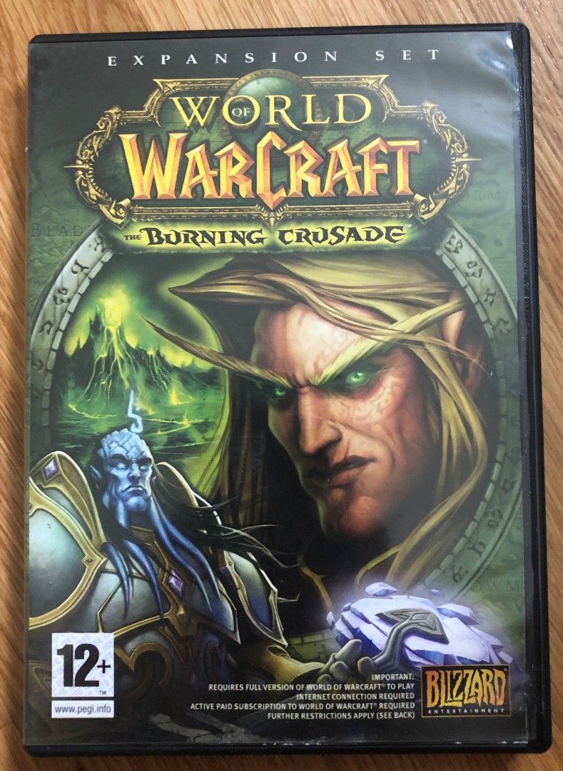 World Of Warcraft The Burning Crusade Pc Peli Lisä