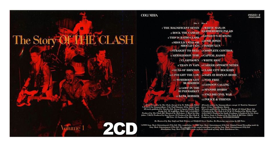 UUSI The Story Of The Clash 2CD (1999) - Ilmainen Toimitus