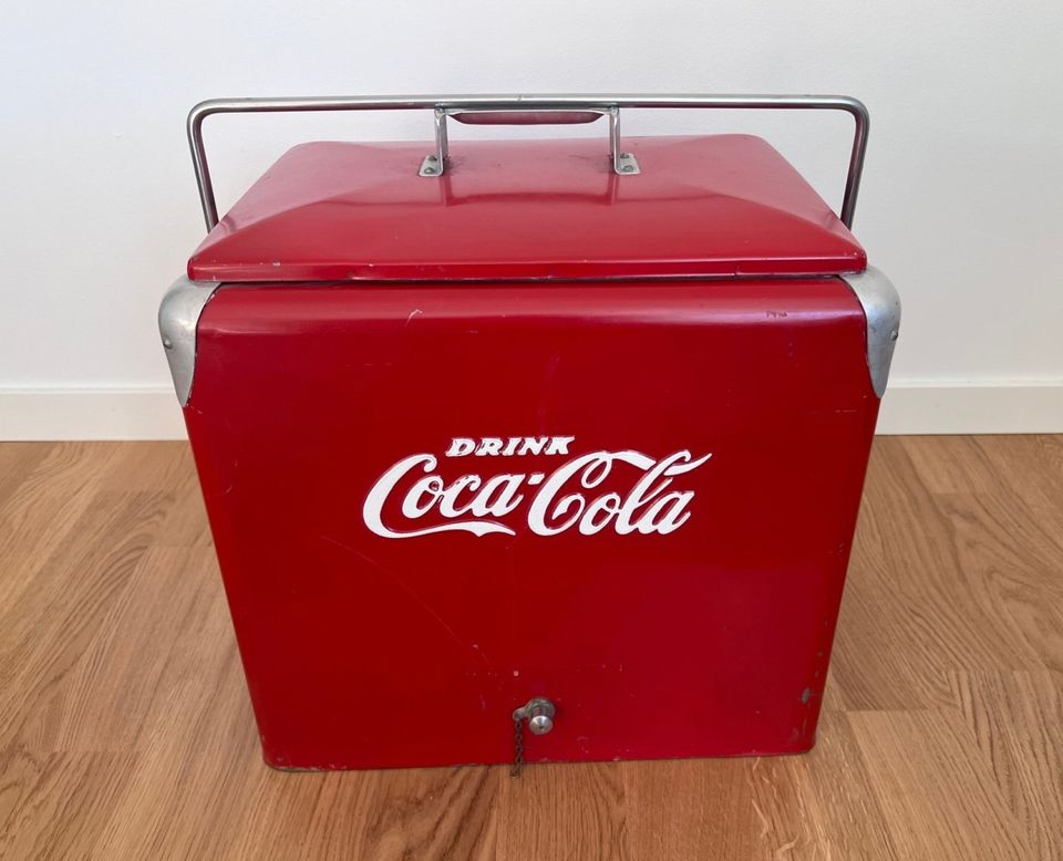 Vintage Coca-Cola cooler