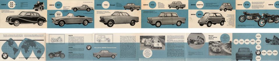 Autoesite BMW 1959 Kaikki mallit