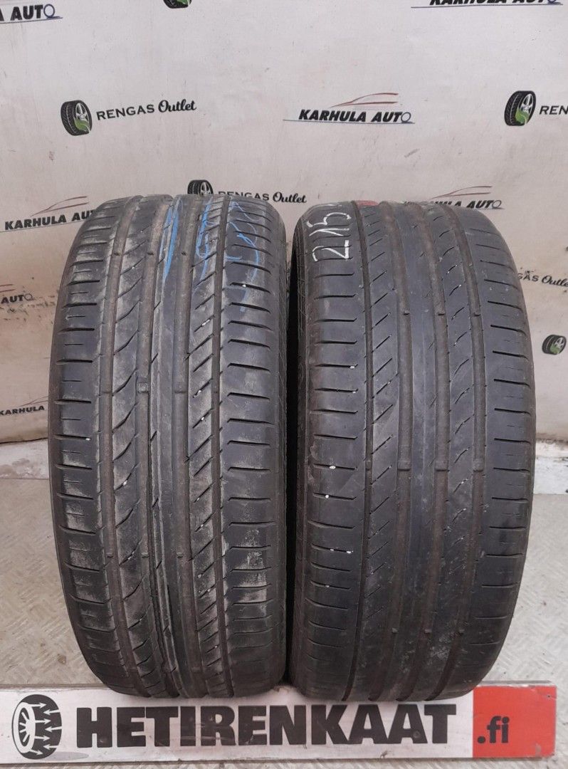 215/40R18" käytetty Kesärenkaat