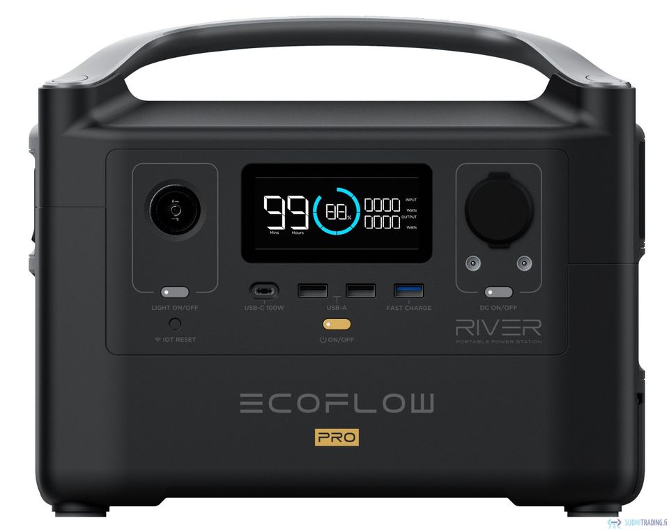 EcoFlow River 600 Pro virta-asema