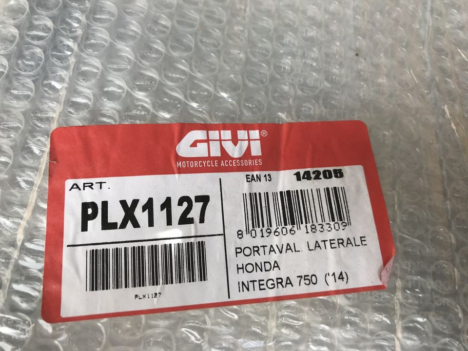 Givi telineet PLX1127 Honda Integra 750