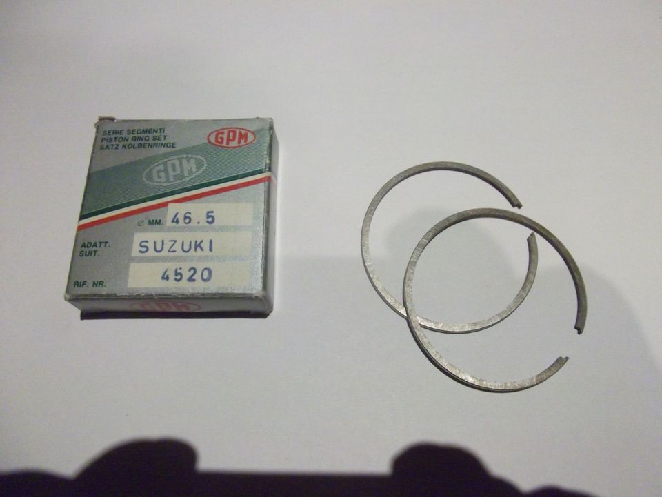 Suzuki PV/ S/ S1 männänrengassarja 46,5mm (GPM)
