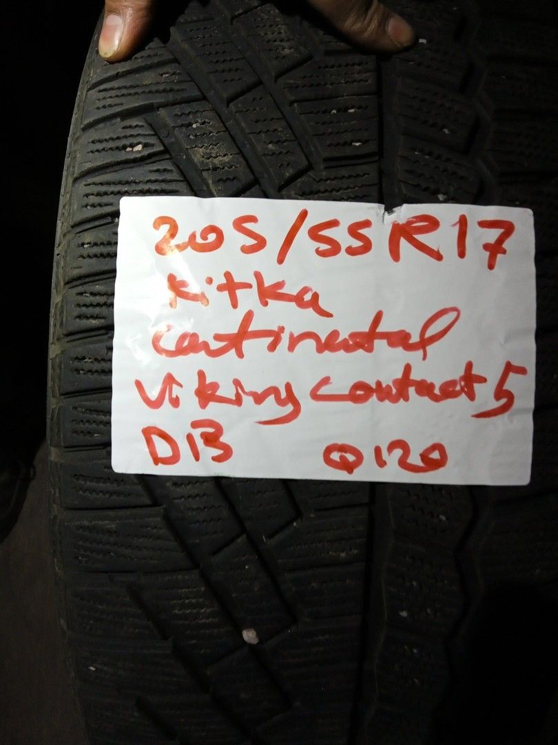 225/50R17 Continental kitkarengas