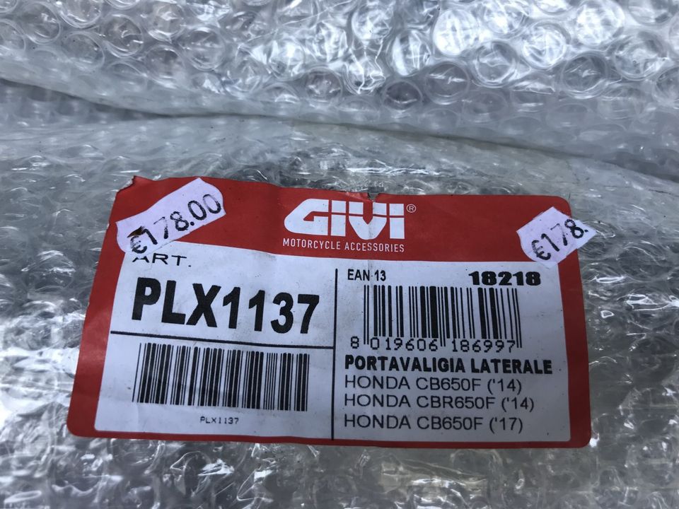 Givi laukkutelineet Honda CB/CBR650F