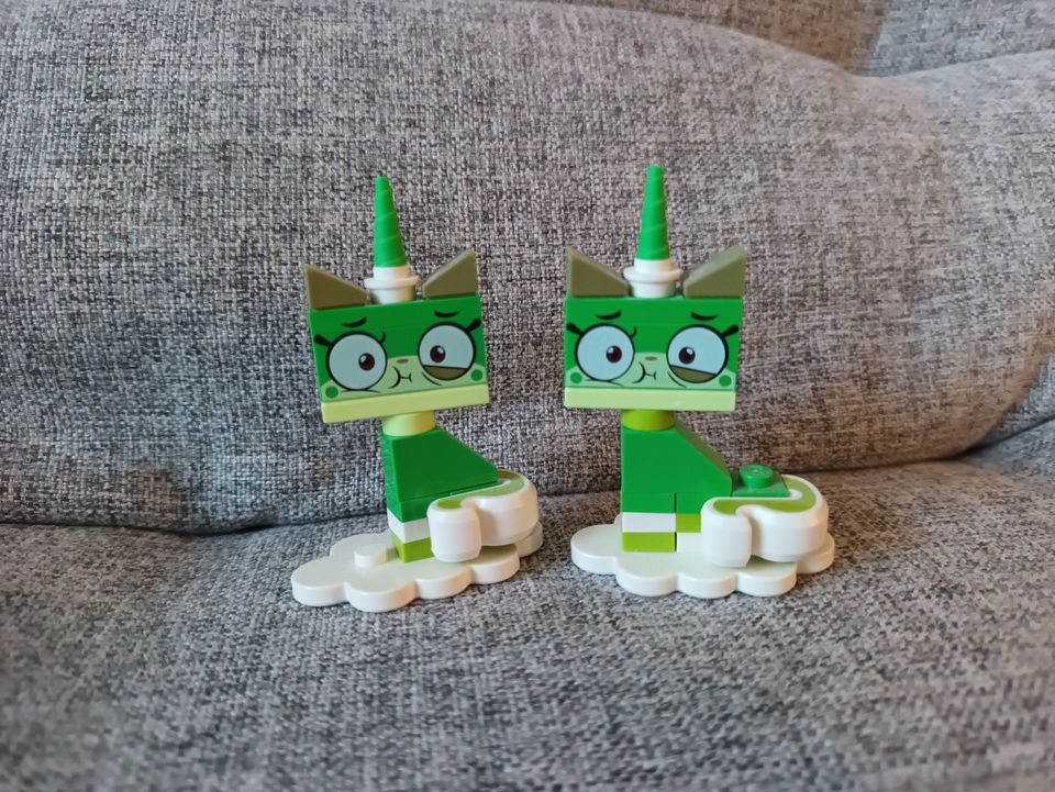 Lego Unikitty puolikisu vihreä kissa