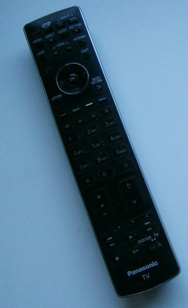 Panasonic huippu-TV:n kaukosäädin